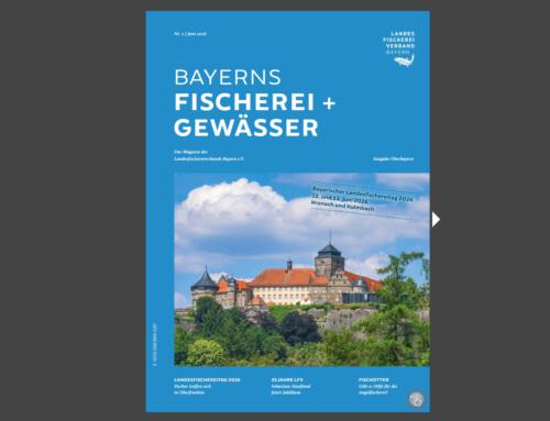 Mitgliedermagazin: Bayerns Fischerei + Gewässer – Juni 2026